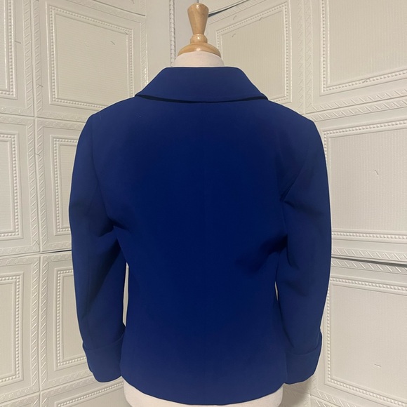 Dark Blue Blazer (Petite) - Picture 3 of 15